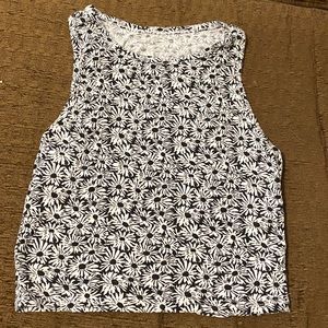 Flower crop top